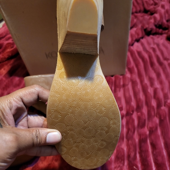 KOOLABURRA Ankle Strap Peonie Leather Heeled Sandals Santa Barbara size 11 size - Picture 5 of 8